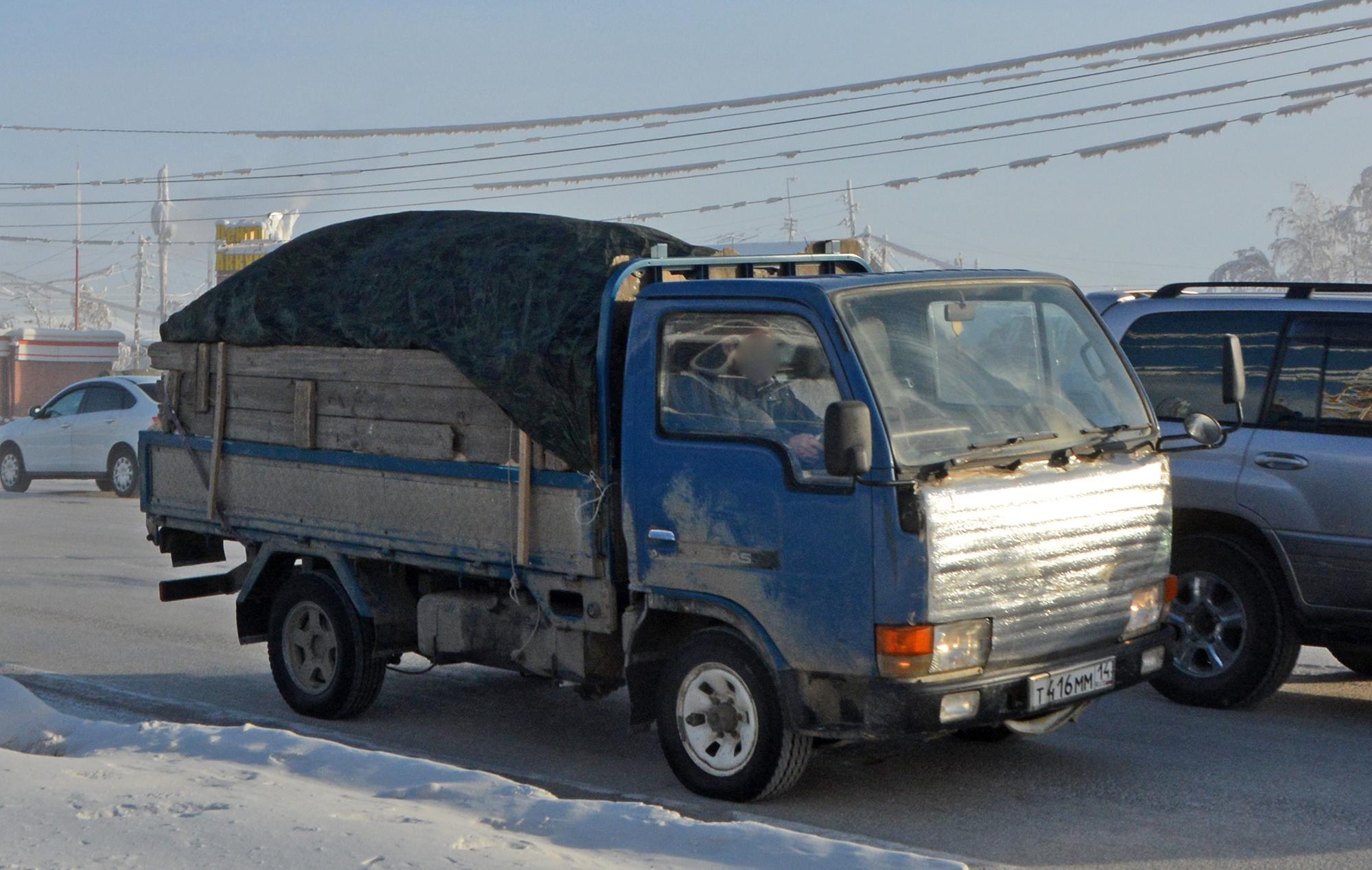 Автомобиль госномер Т416ММ14