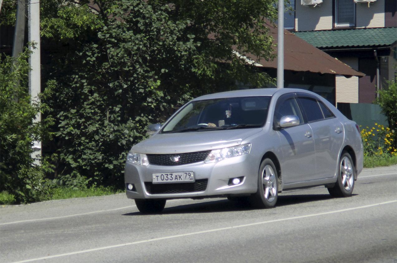 Автомобиль госномер Т033АК79