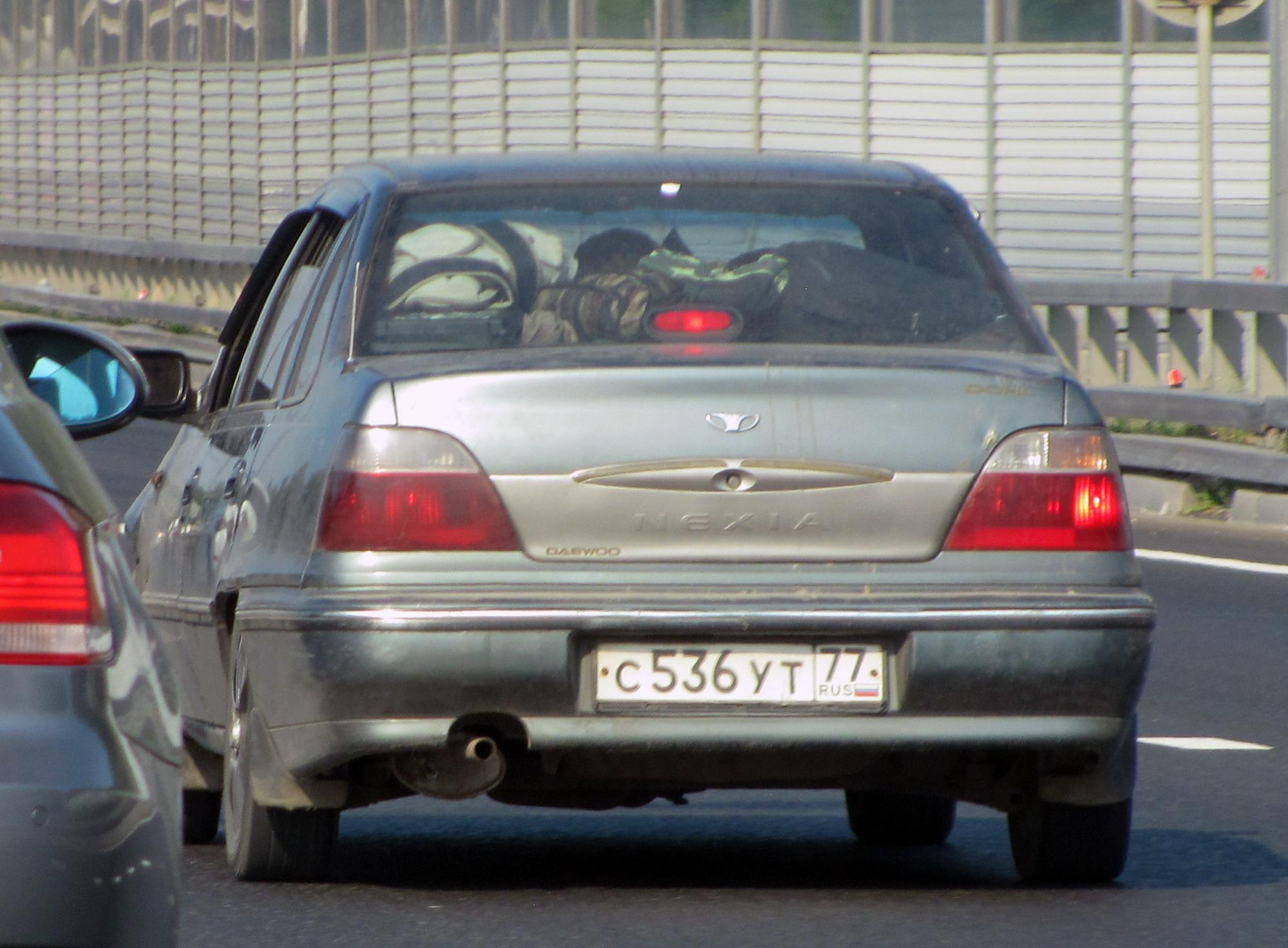 Автомобиль госномер С536УТ77