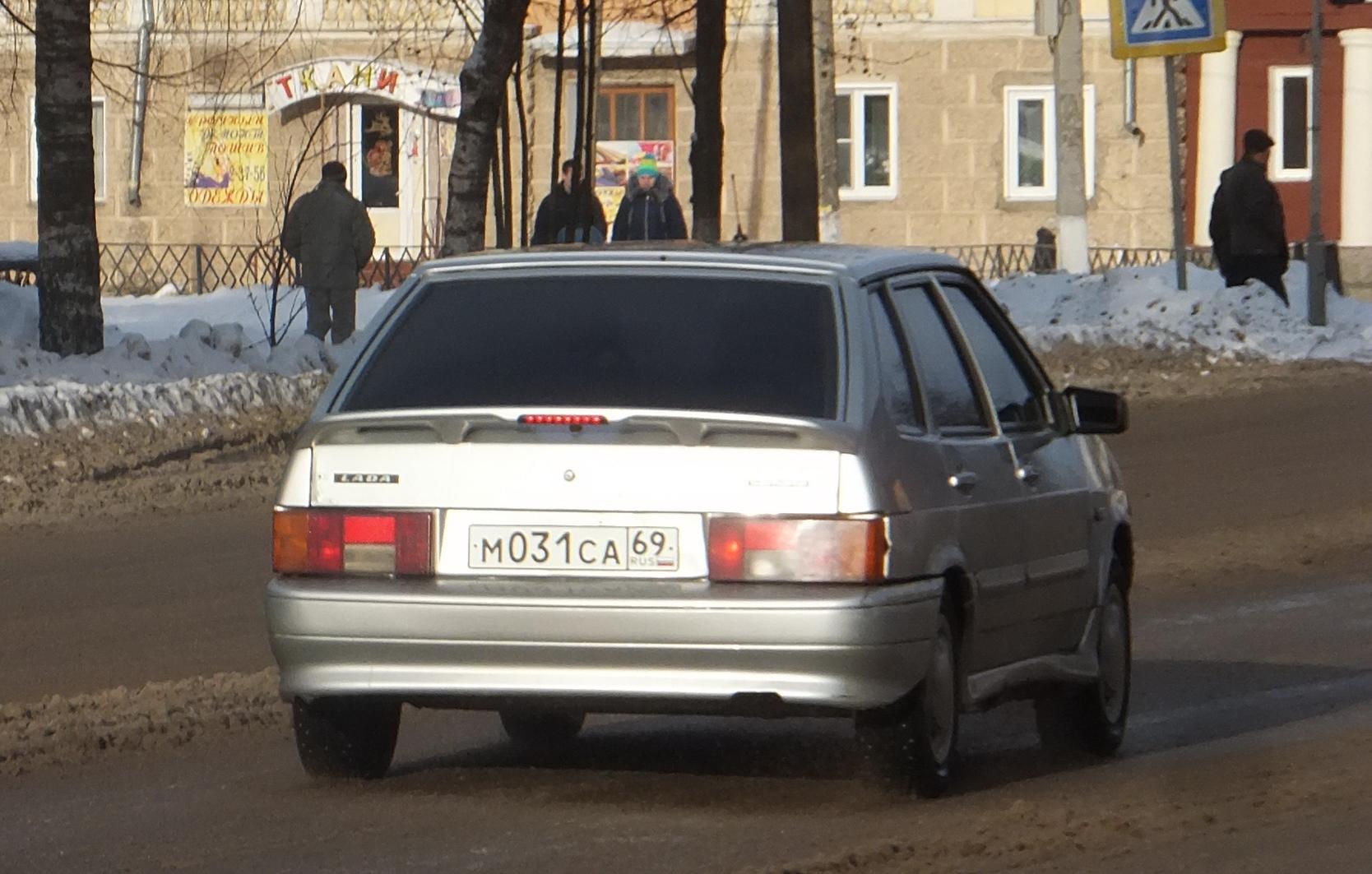 Автомобиль госномер М031СА69