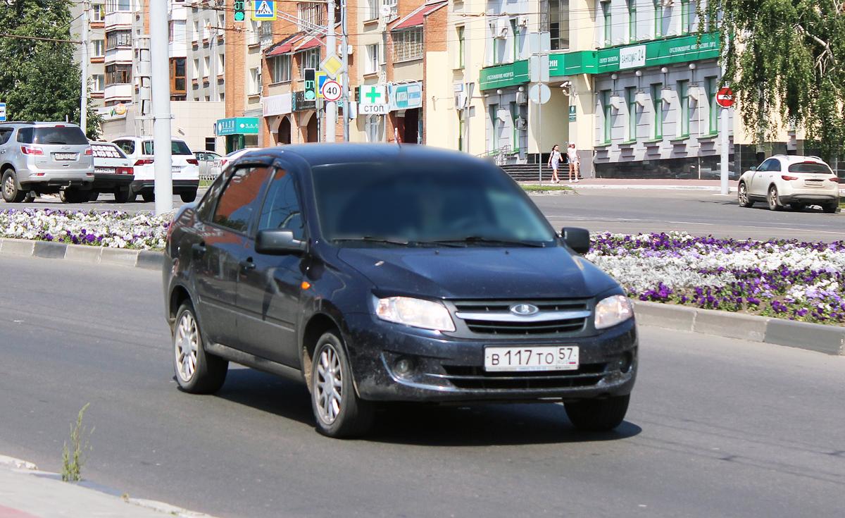 Автомобиль госномер В117ТО57