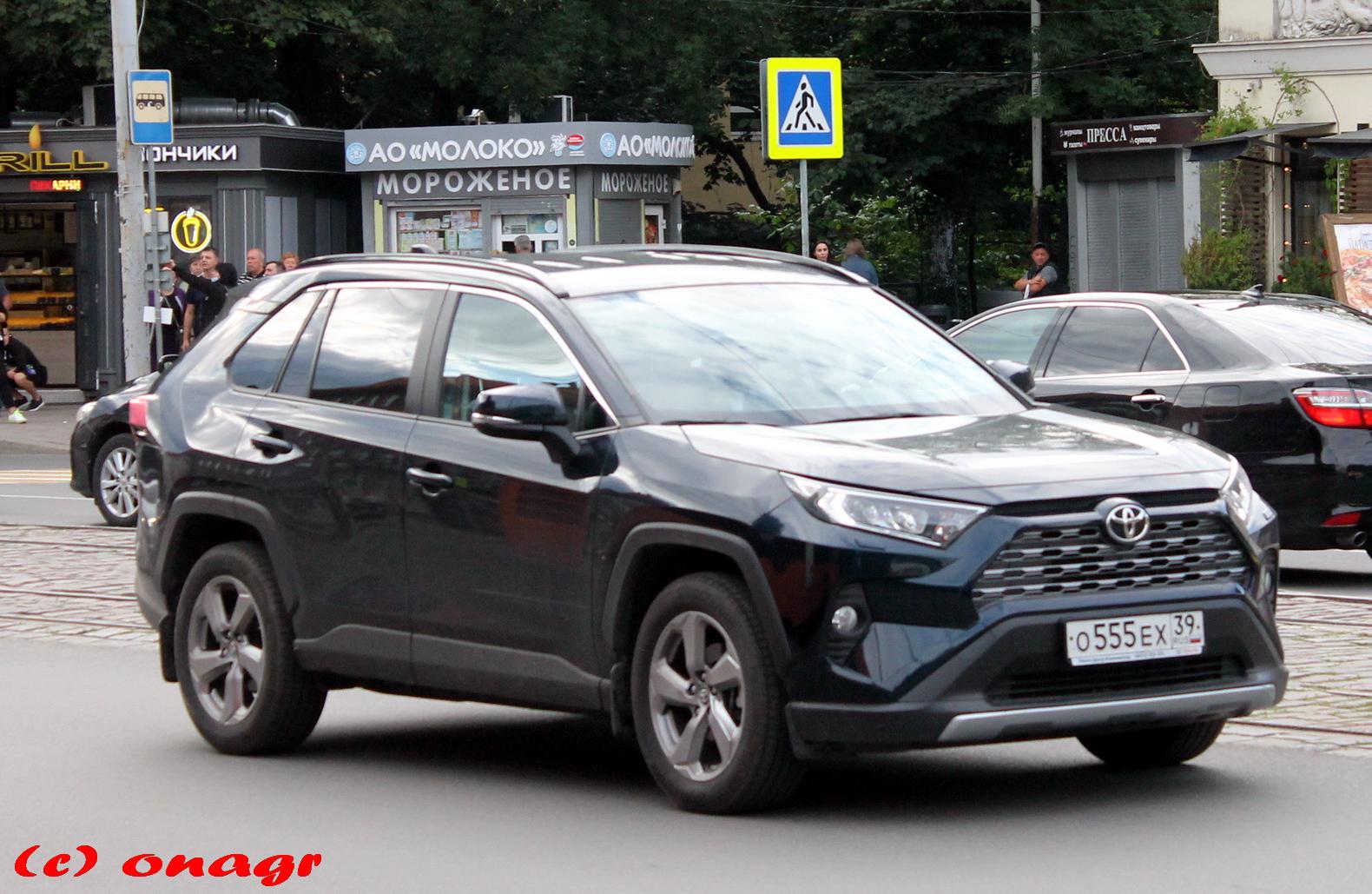 Автомобиль госномер О555ЕХ39