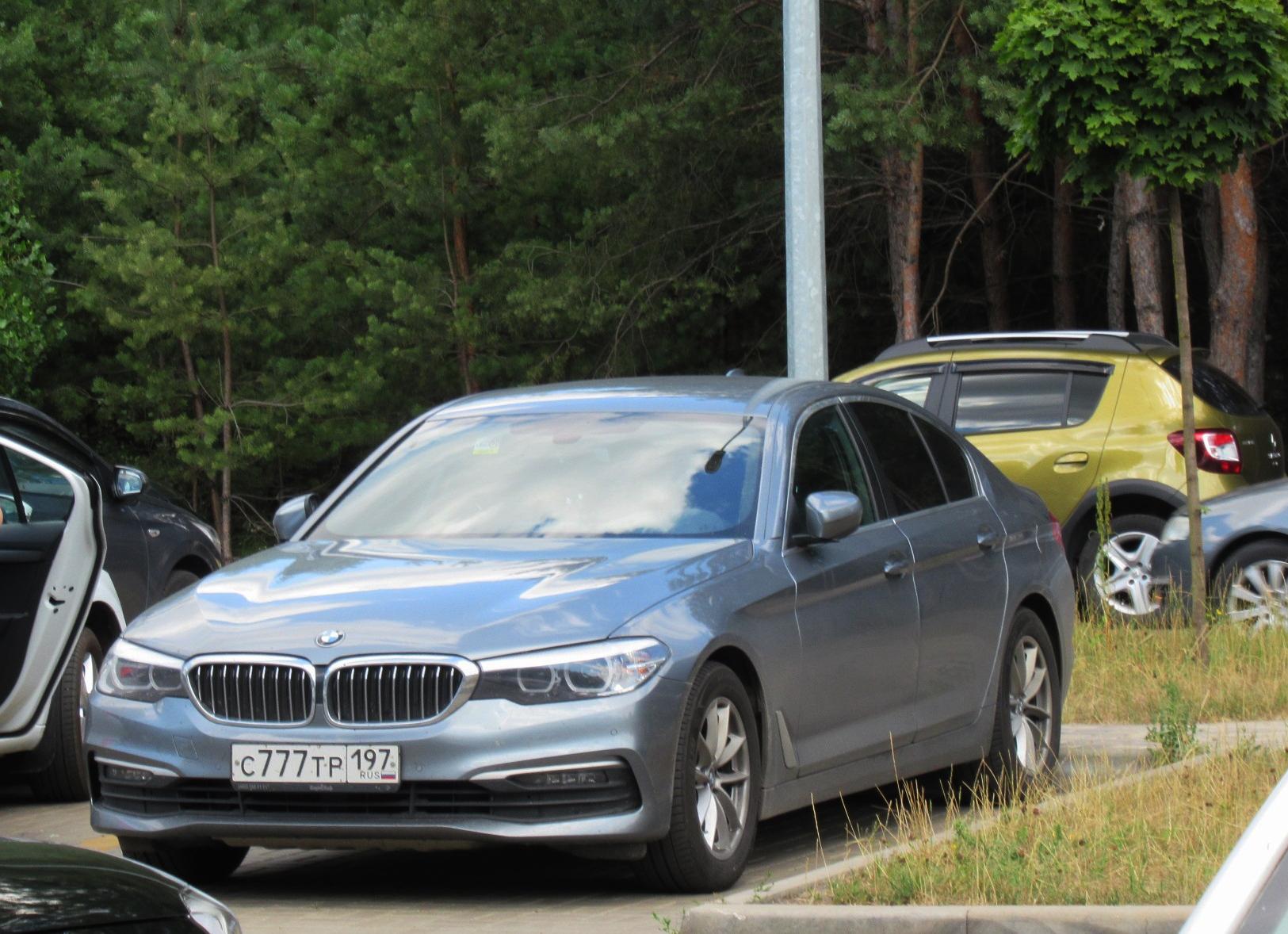 Автомобиль госномер С777ТР197