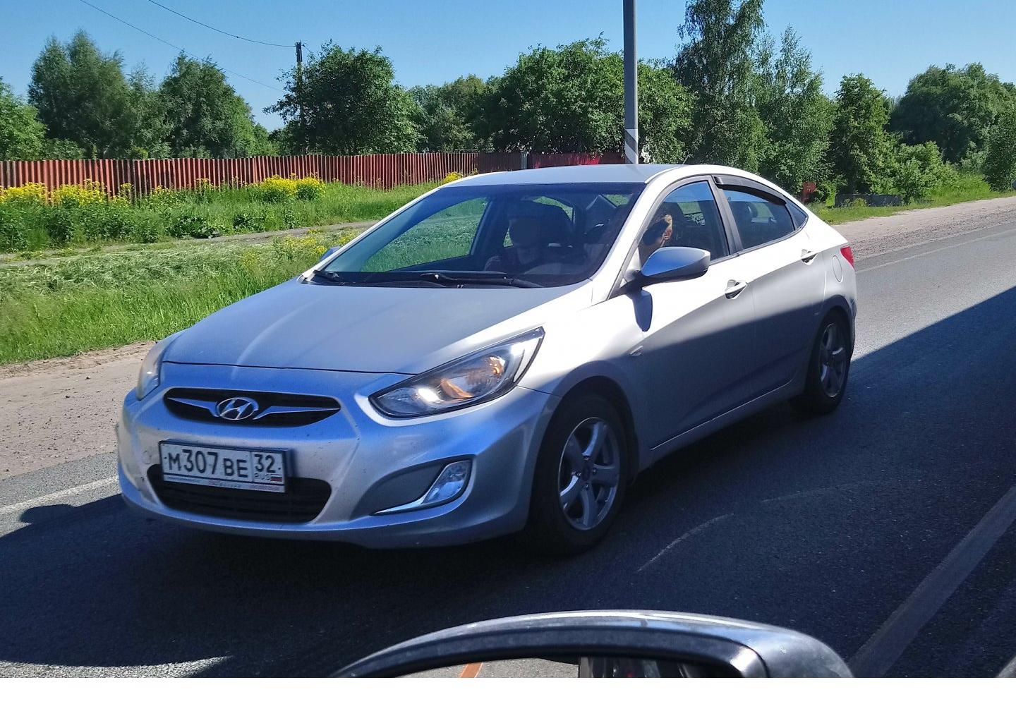 Автомобиль госномер М307ВЕ32