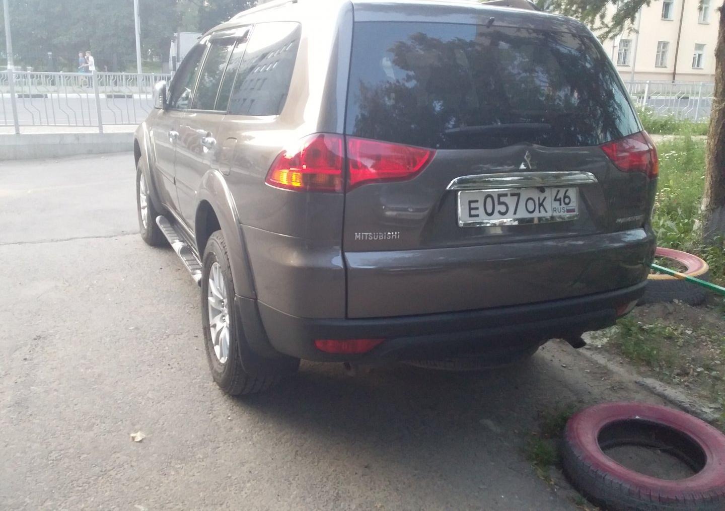 Автомобиль госномер Е057ОК46