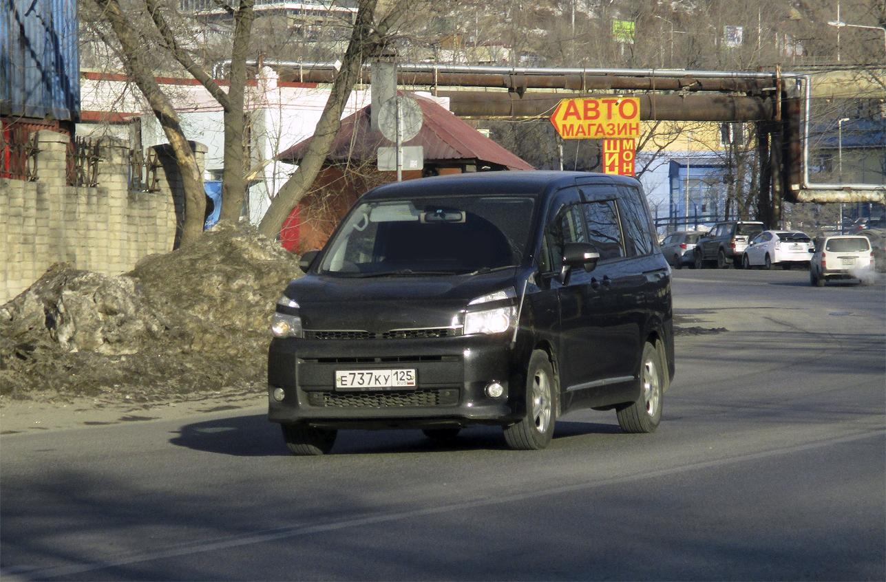 Автомобиль госномер Е737КУ125