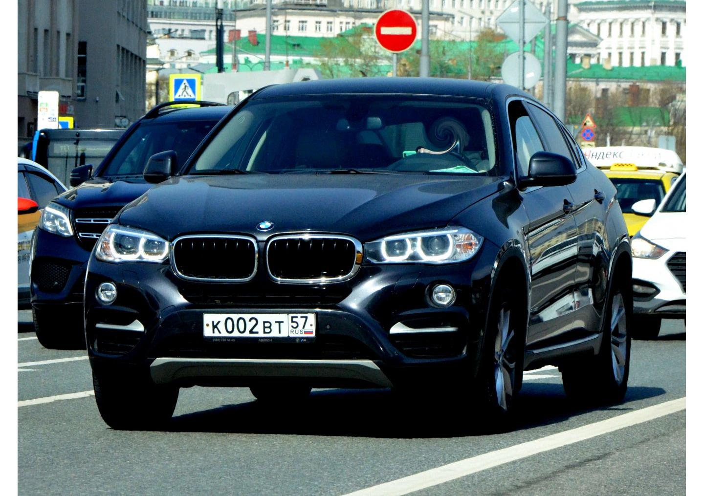 Автомобиль госномер К002ВТ57