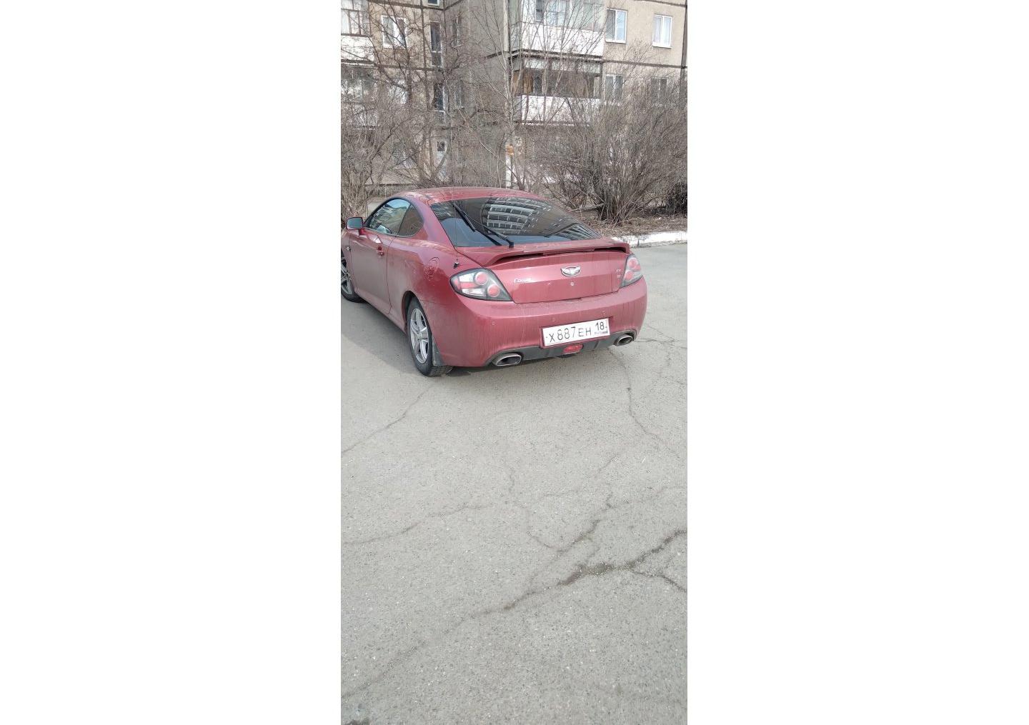 Автомобиль госномер Х887ЕН18