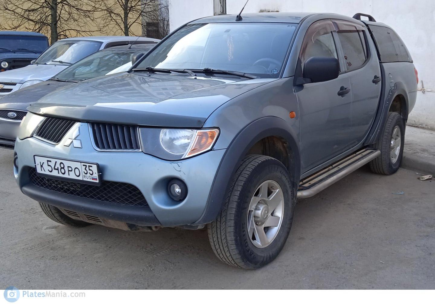 Автомобиль госномер К548РО35