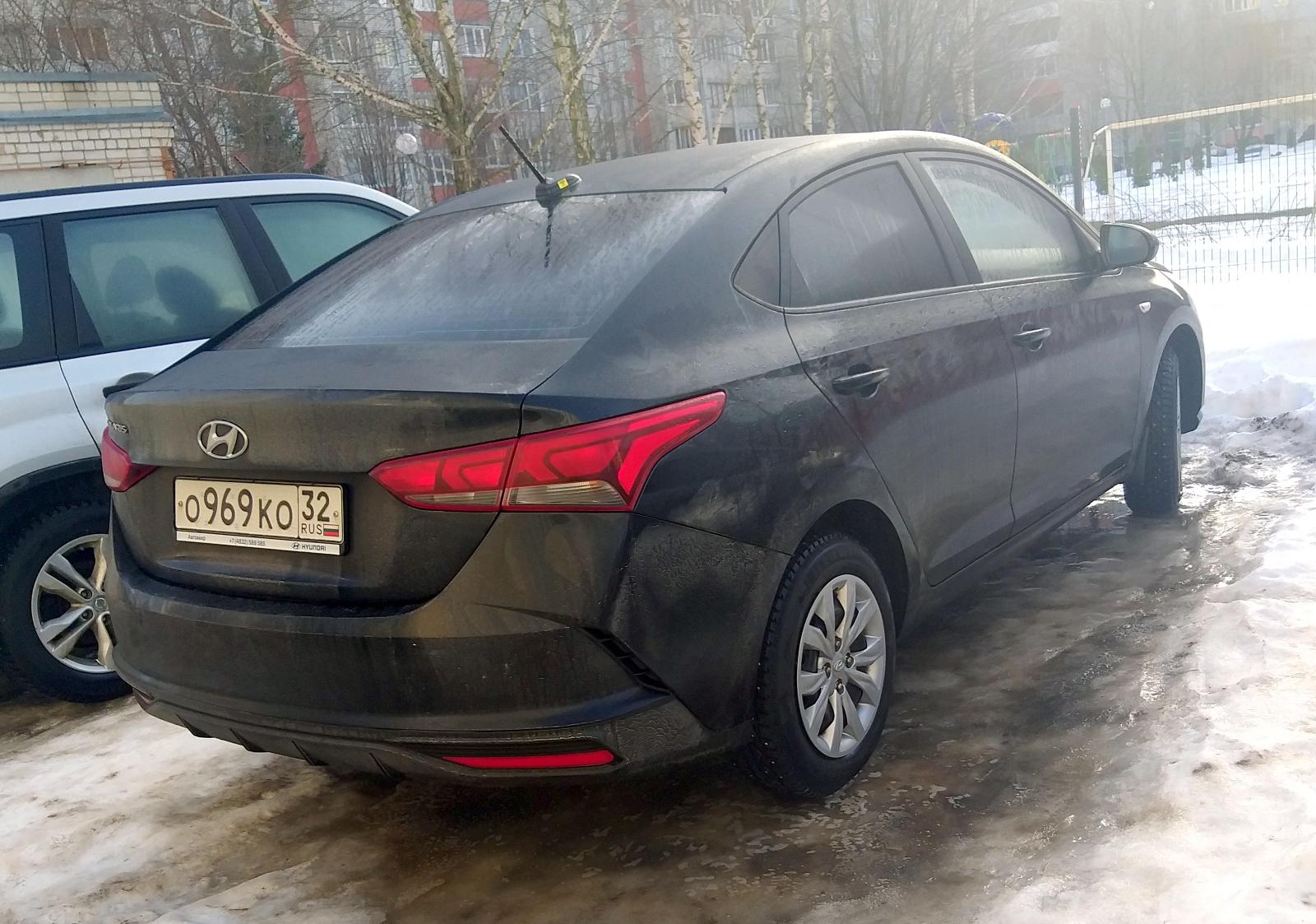 Автомобиль госномер О969КО32