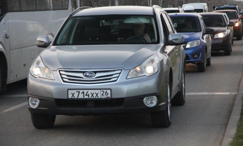 Автомобиль госномер Х714ХХ26