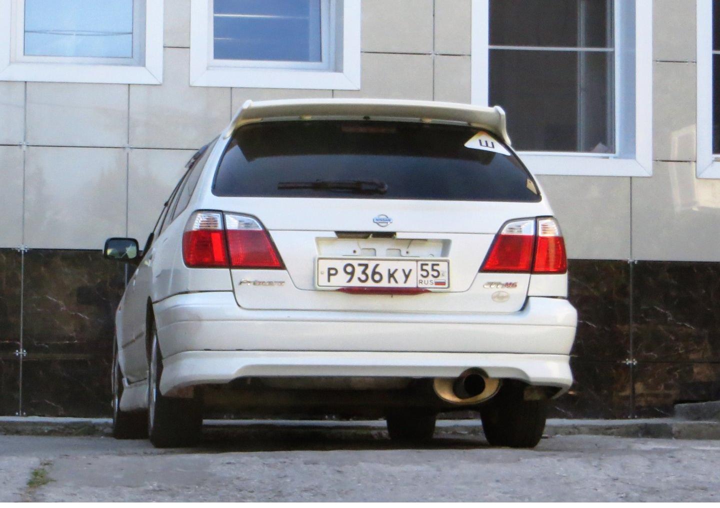 Автомобиль госномер Р936КУ55