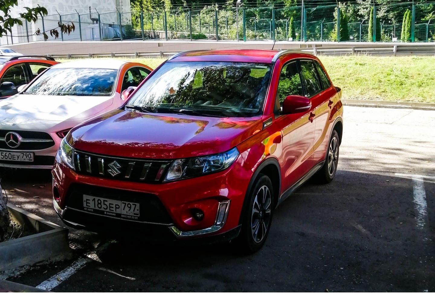 Автомобиль госномер Е185ЕР797