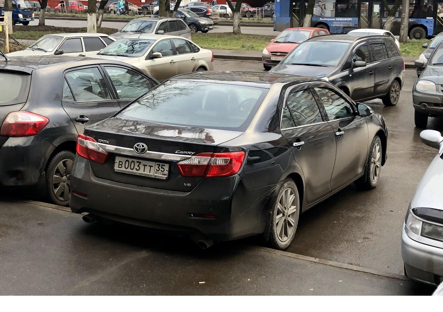 Автомобиль госномер В003ТТ35