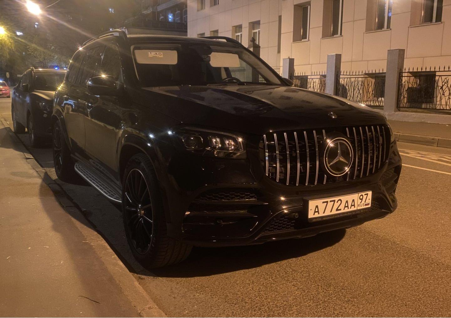 Автомобиль госномер А772АА97