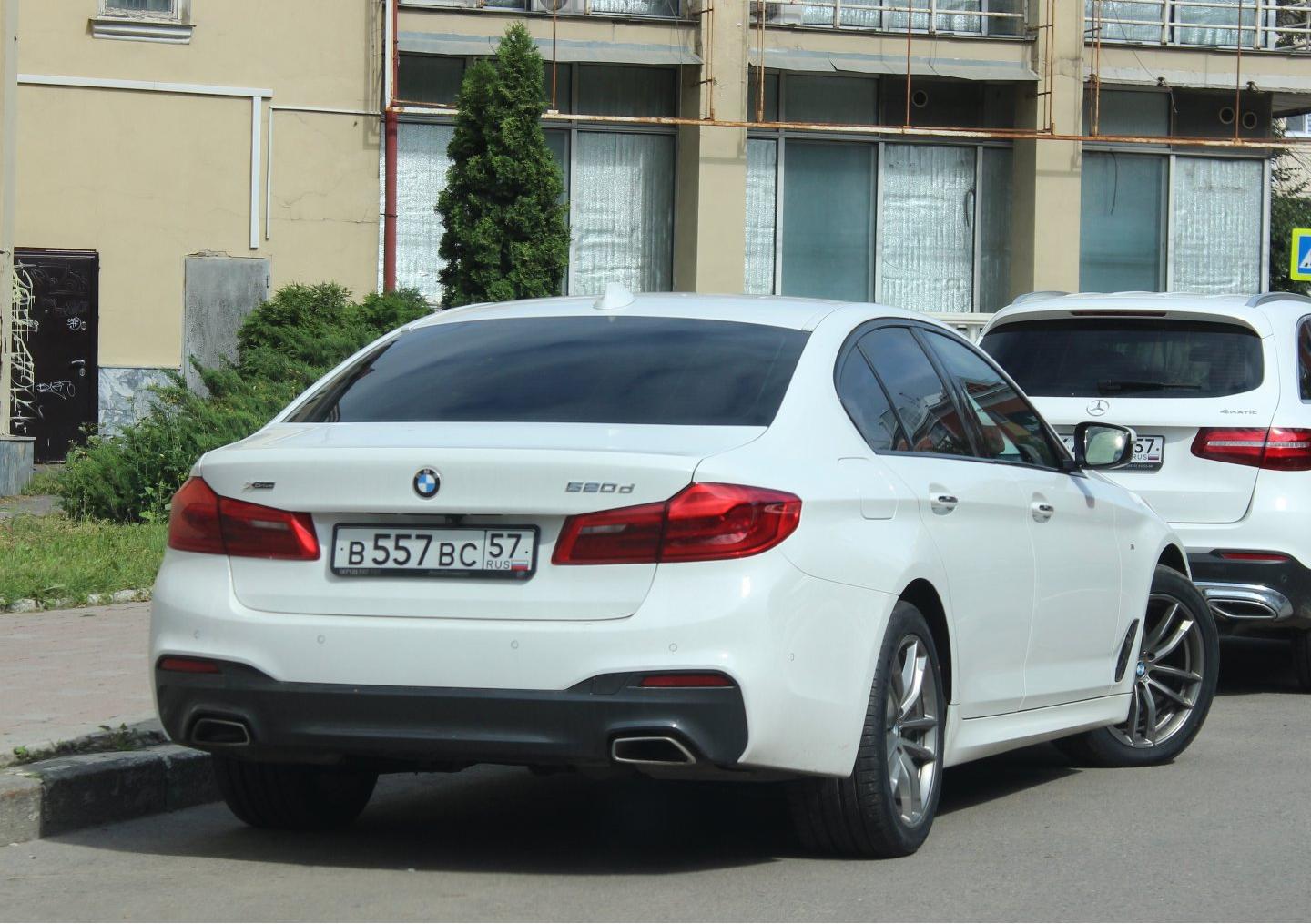 Автомобиль госномер В557ВС57