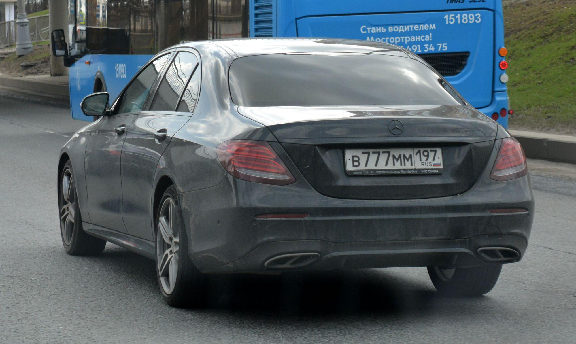 Автомобиль госномер В777ММ197