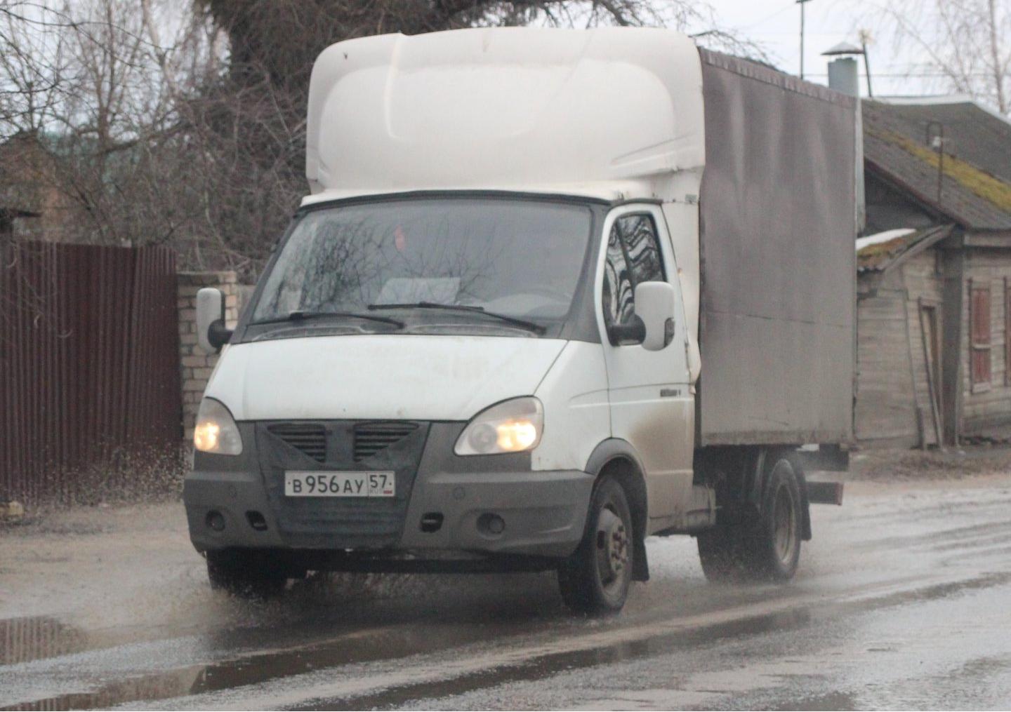 Автомобиль госномер В956АУ57