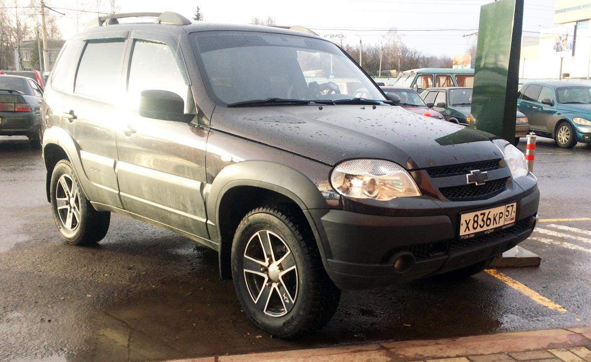 Автомобиль госномер Х836КР57