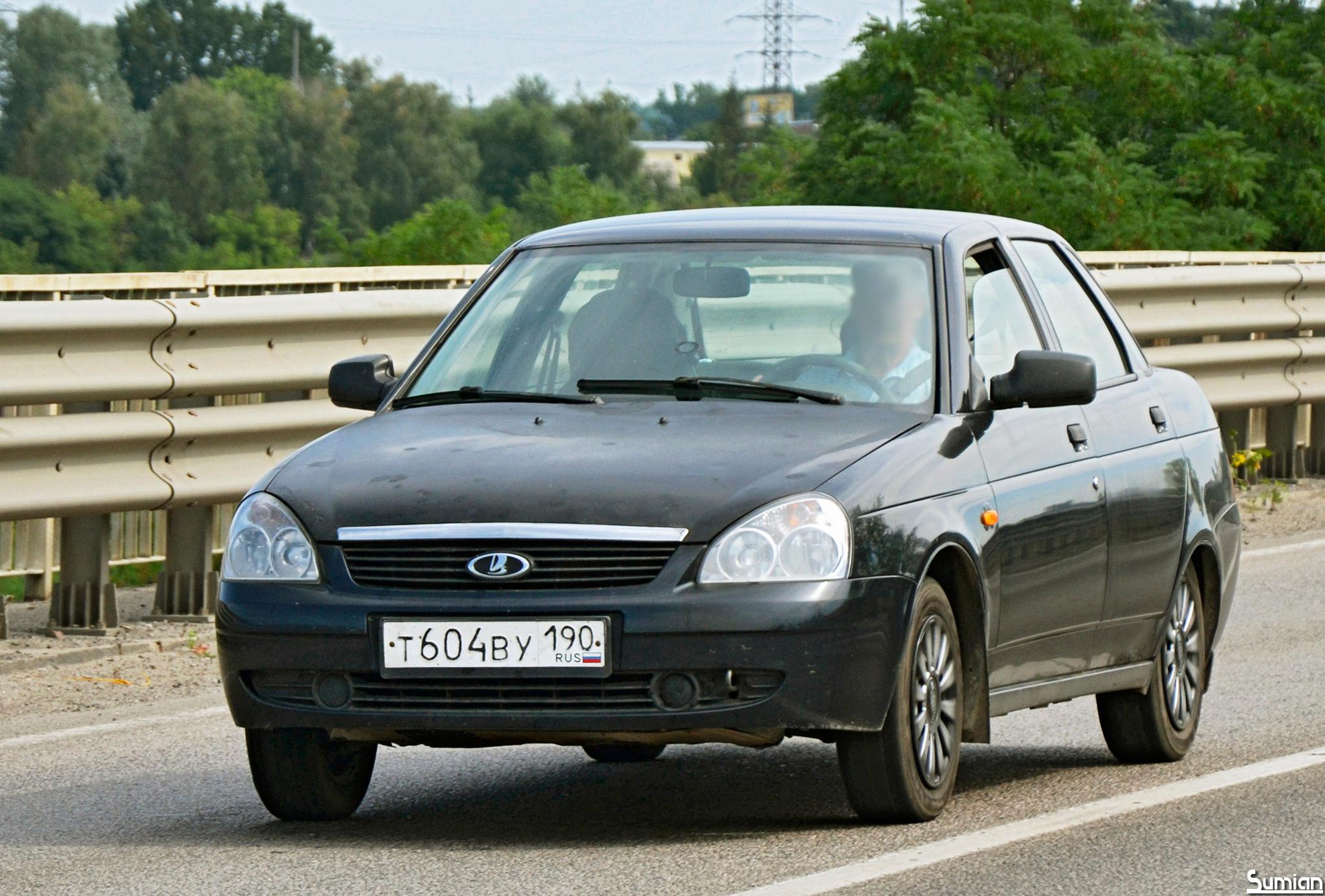 Автомобиль госномер Т604ВУ190