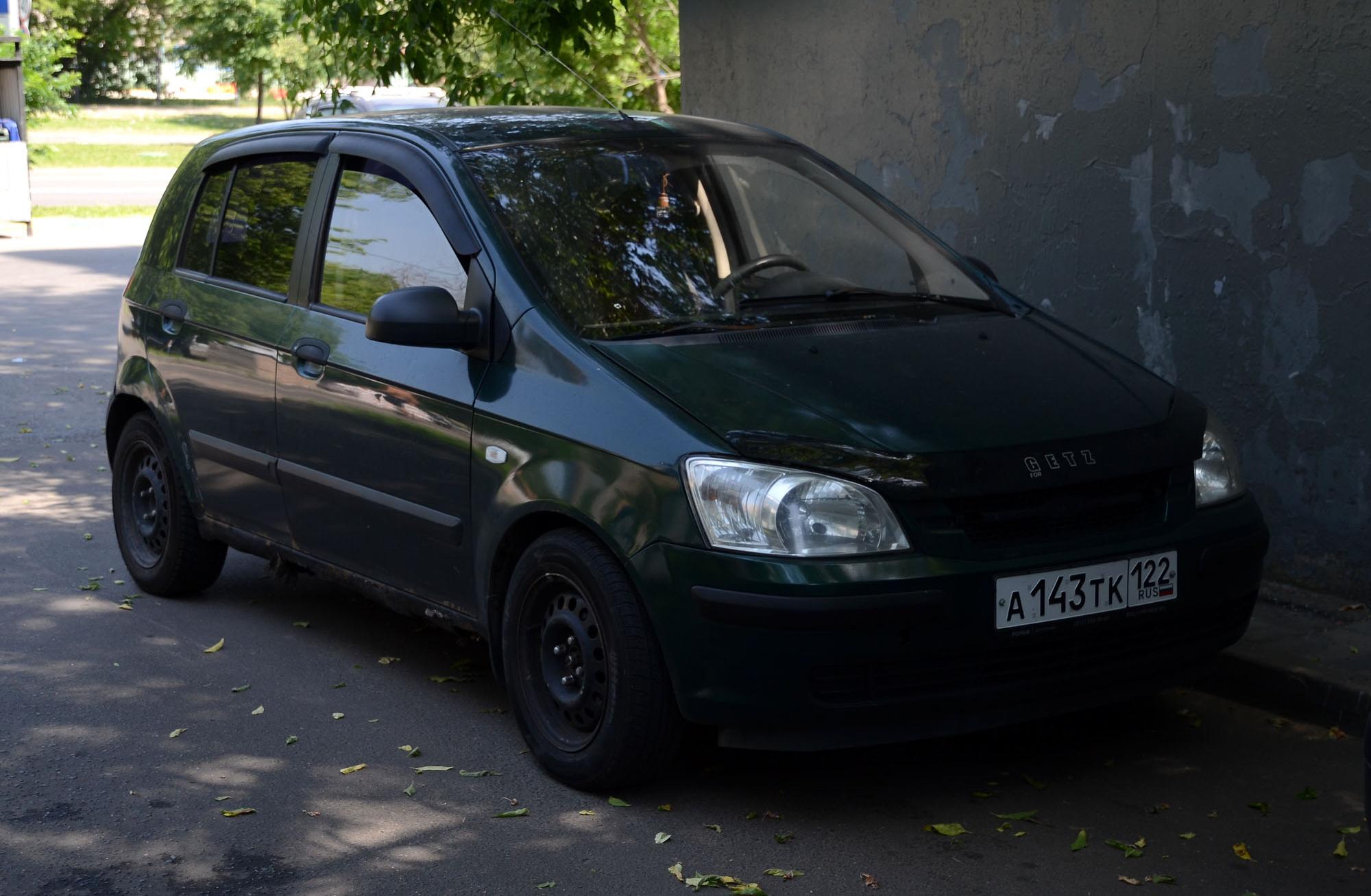 Автомобиль госномер А143ТК122