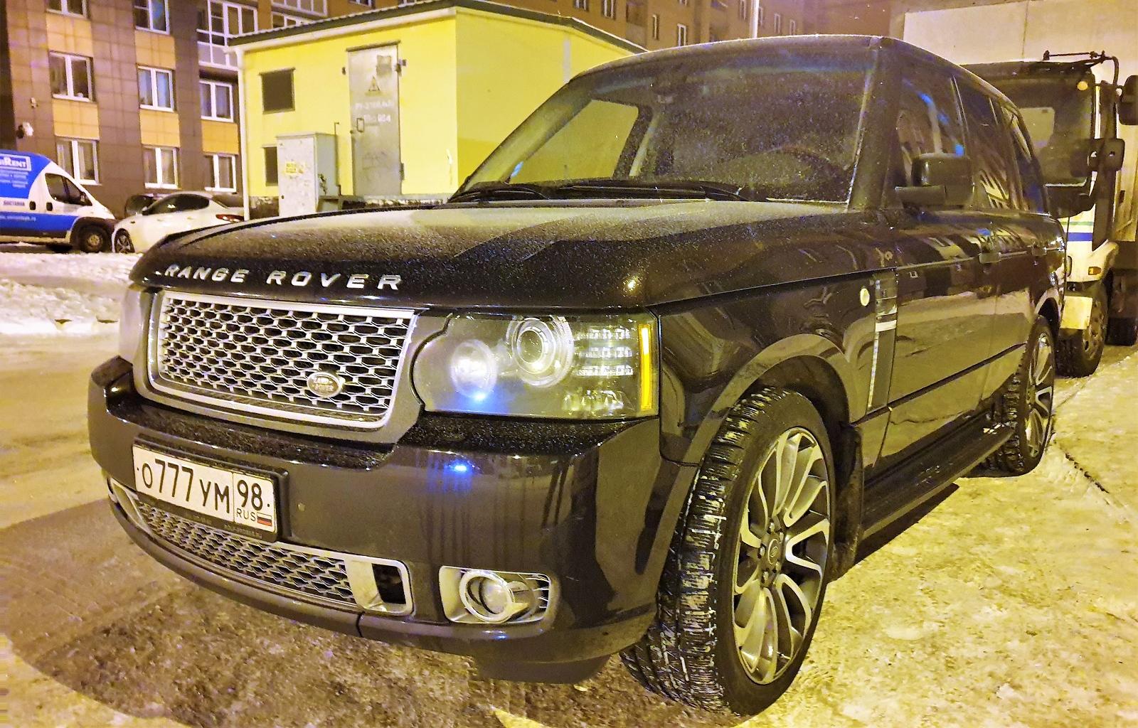 Автомобиль госномер О777УМ98