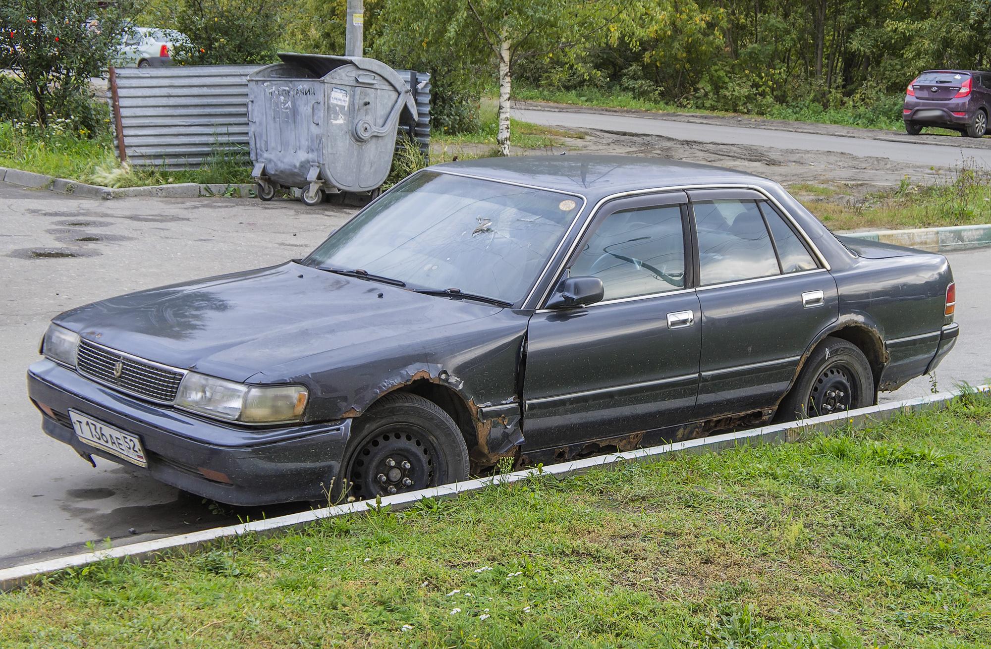 Автомобиль госномер Т136АЕ52