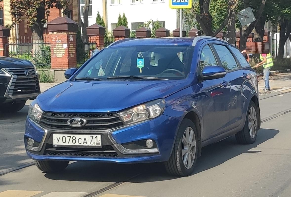 Автомобиль госномер У078СА71
