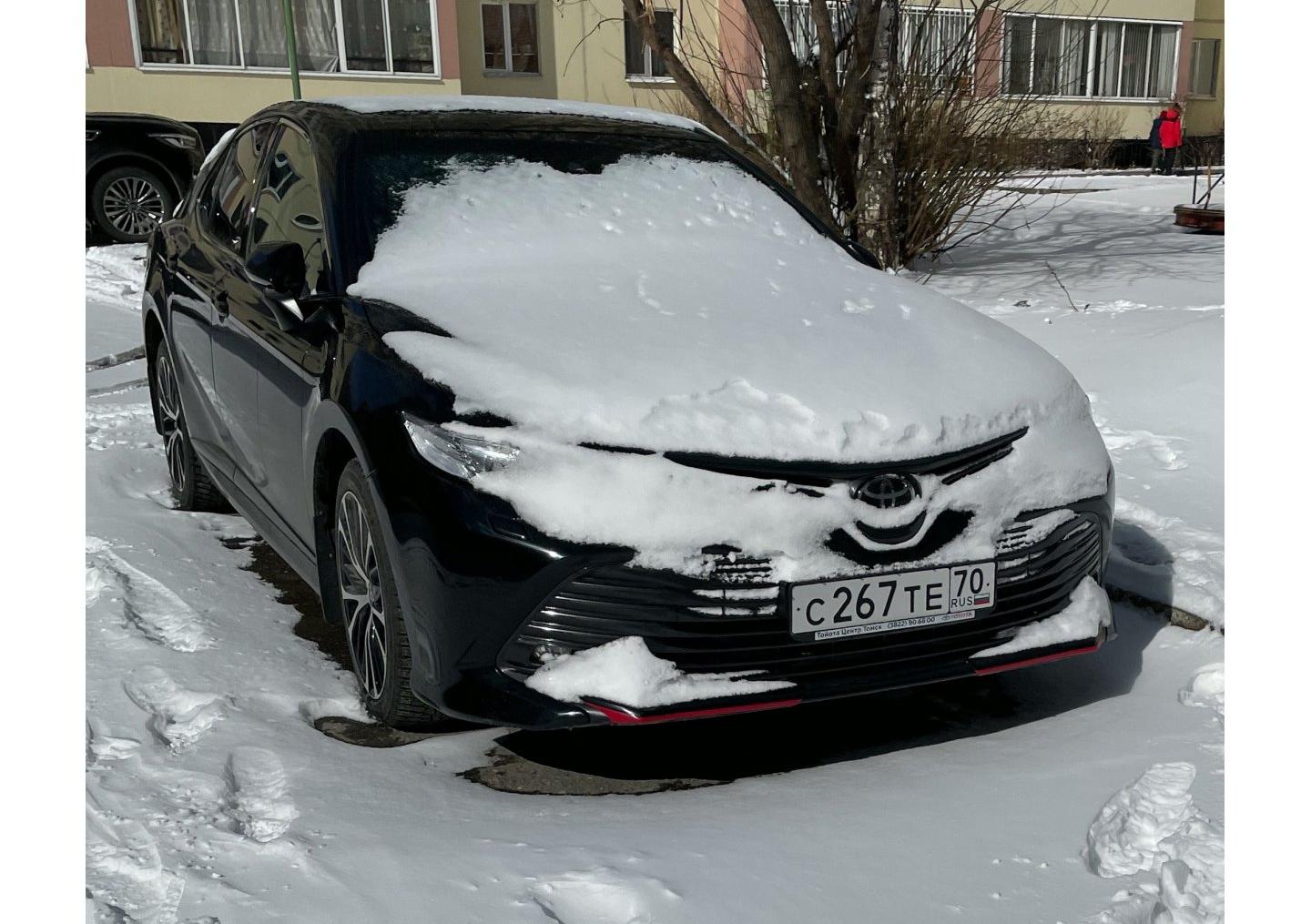 Автомобиль госномер С267ТЕ70