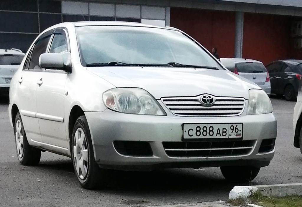 Автомобиль госномер С888АВ96