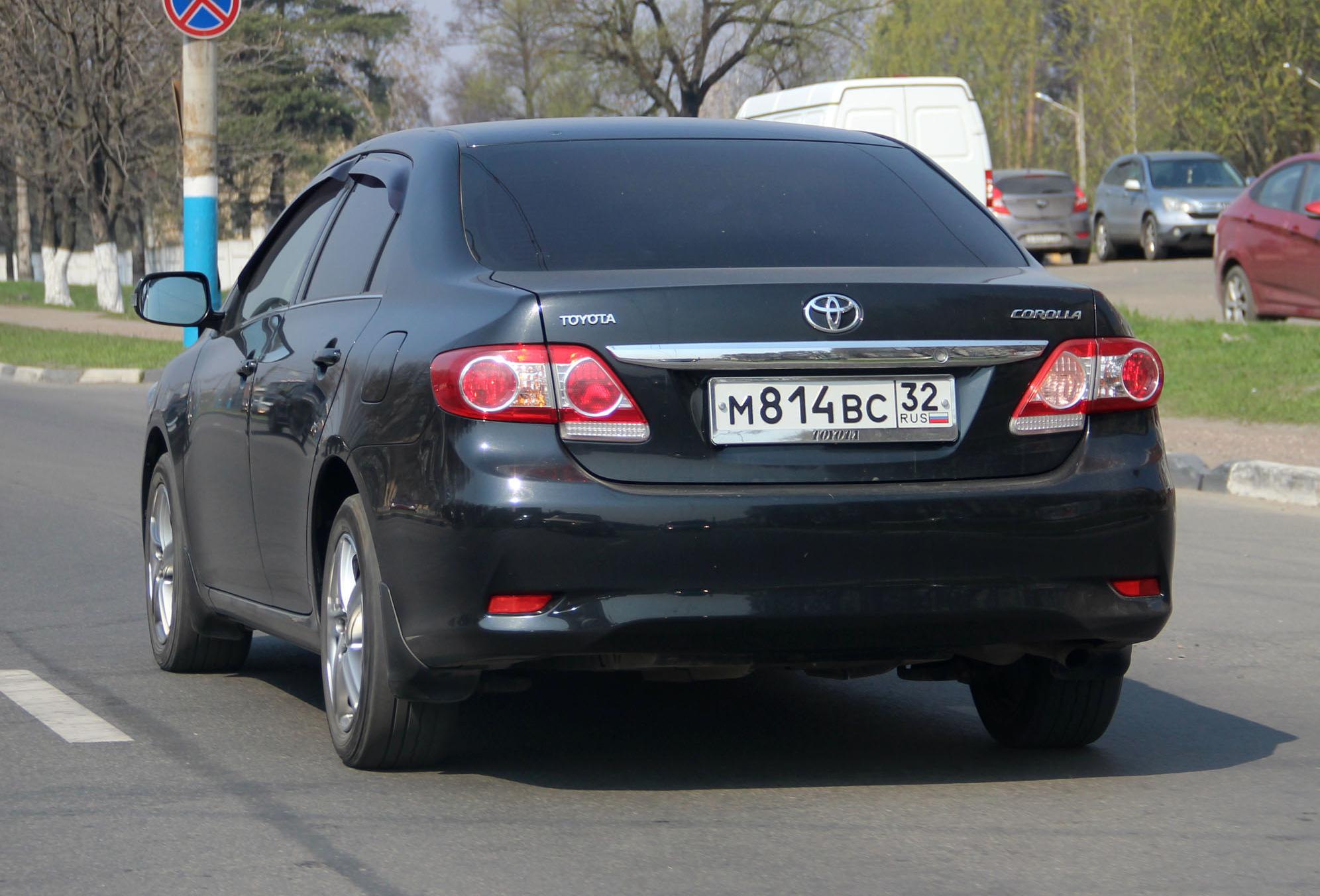 Автомобиль госномер М814ВС32