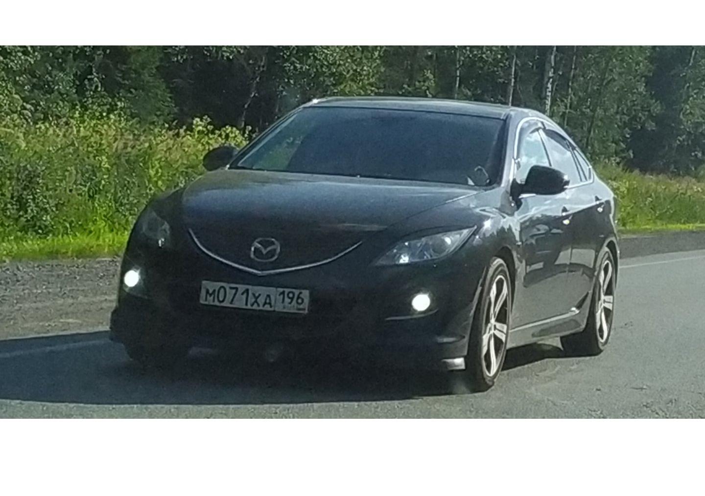 Автомобиль госномер М071ХА196