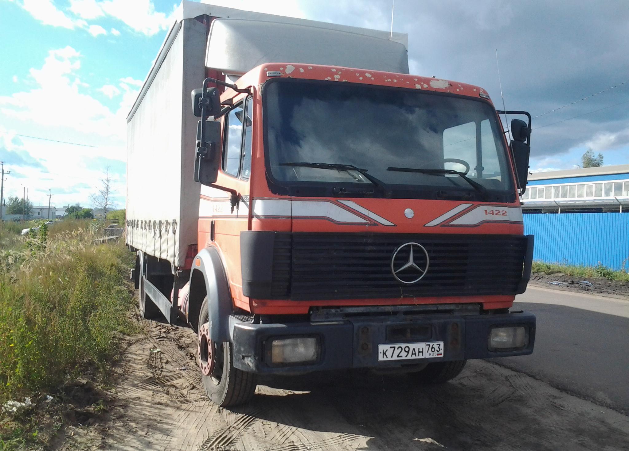 Автомобиль госномер К729АН763