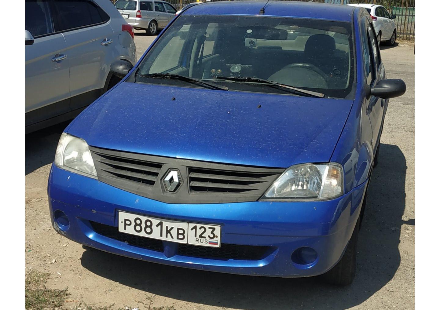Автомобиль госномер Р881КВ123