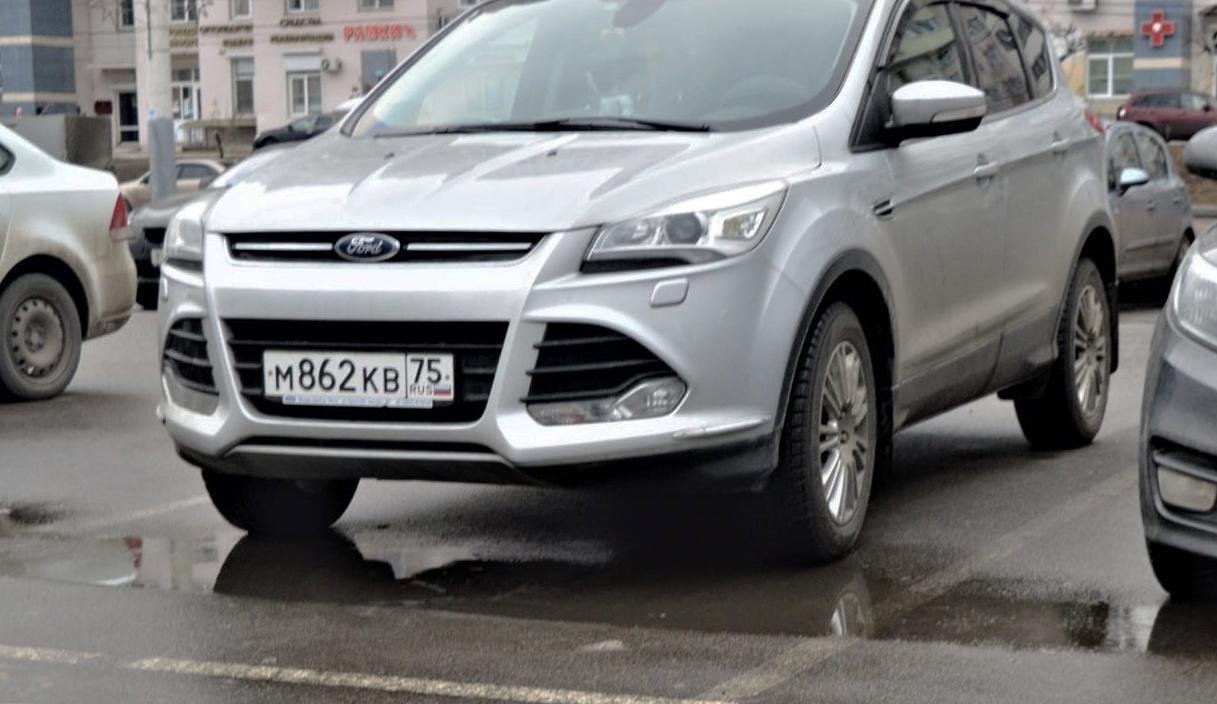Автомобиль госномер М862КВ75