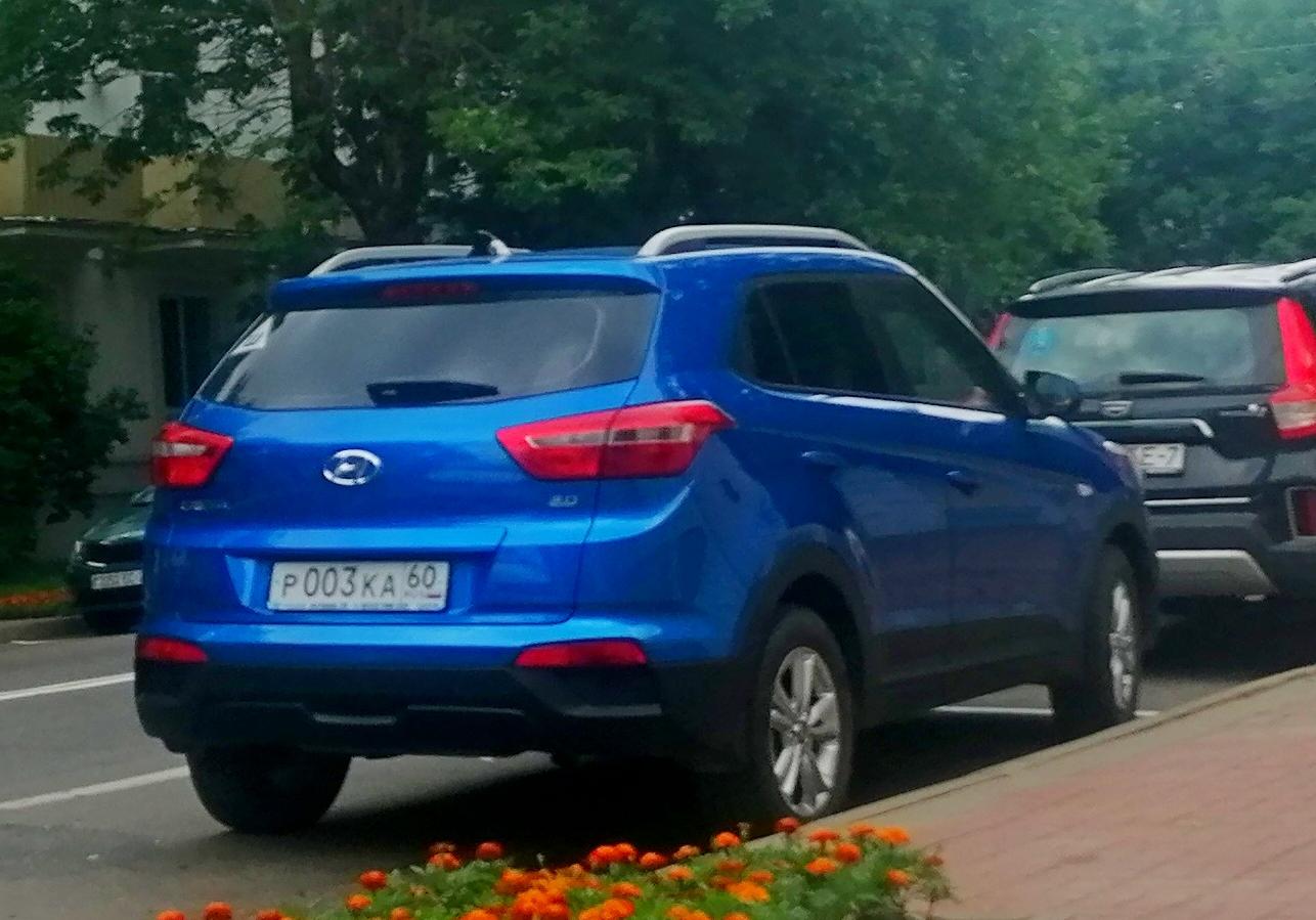 Автомобиль госномер Р003КА60