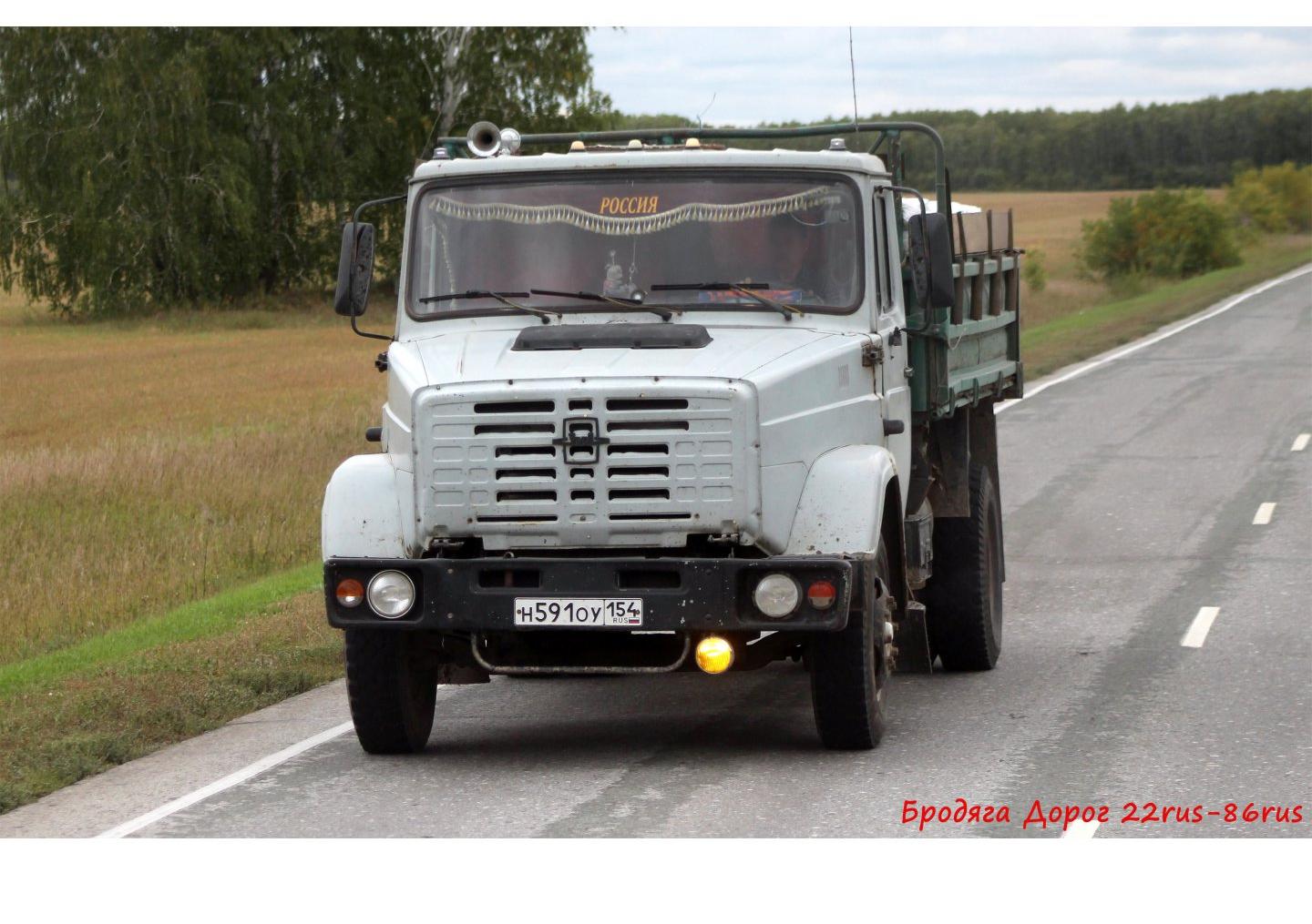 Автомобиль госномер Н591ОУ154