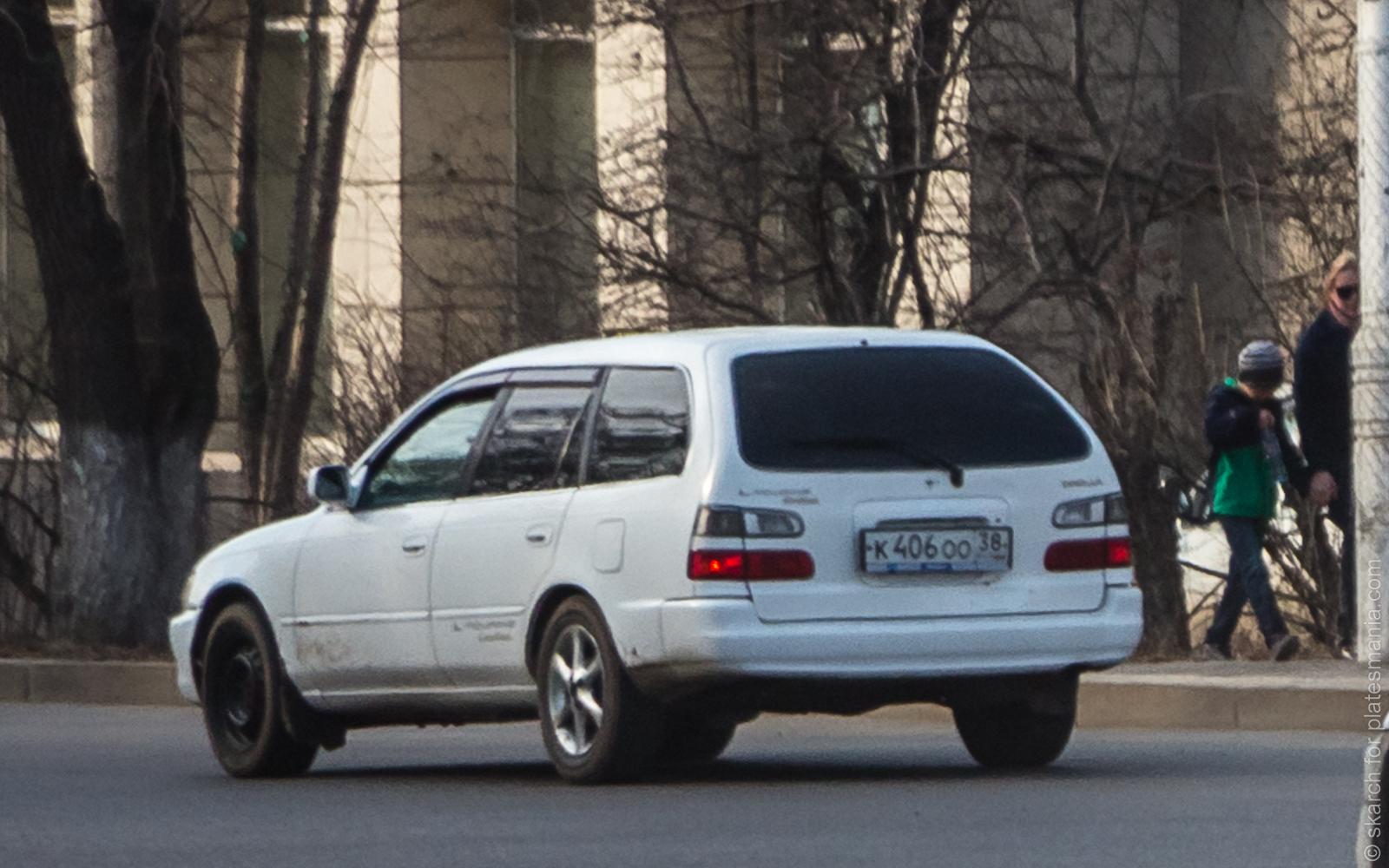 Автомобиль госномер К406ОО38
