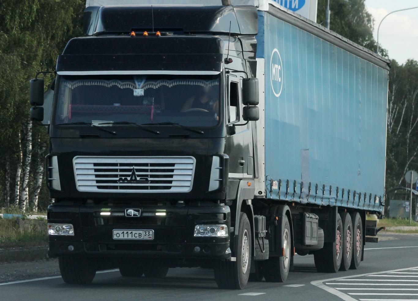 Автомобиль госномер О111СВ33