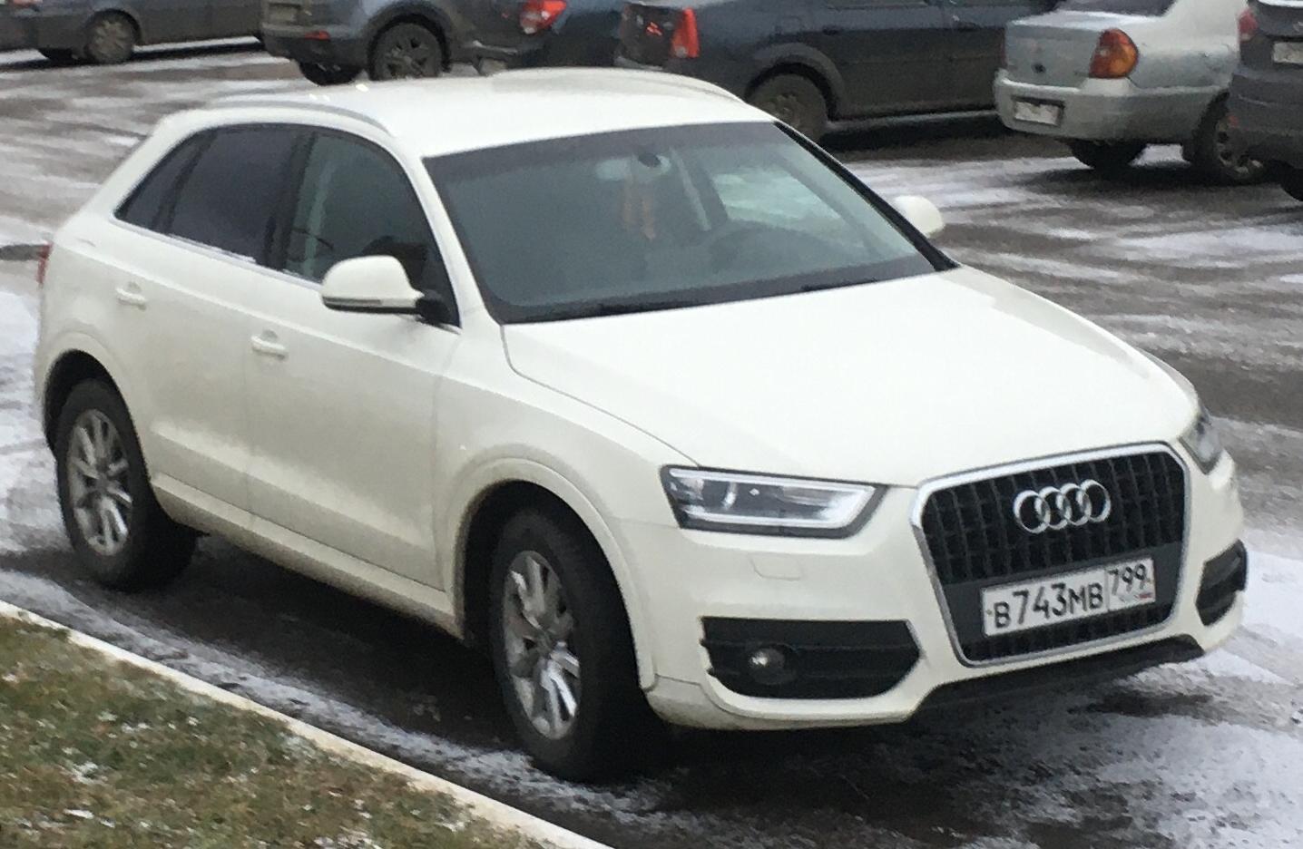 Автомобиль госномер В743МВ799