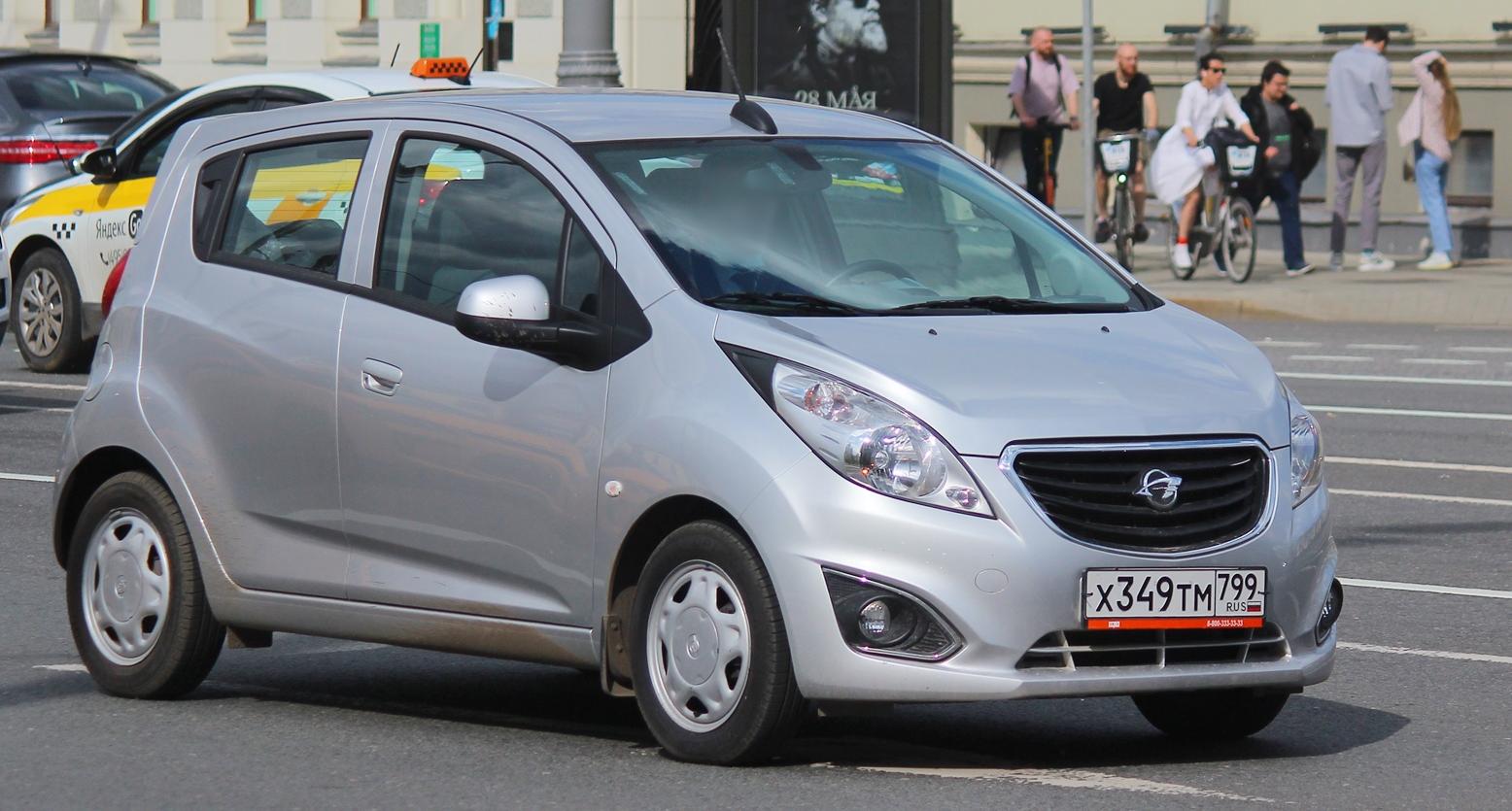 Автомобиль госномер Х349ТМ799