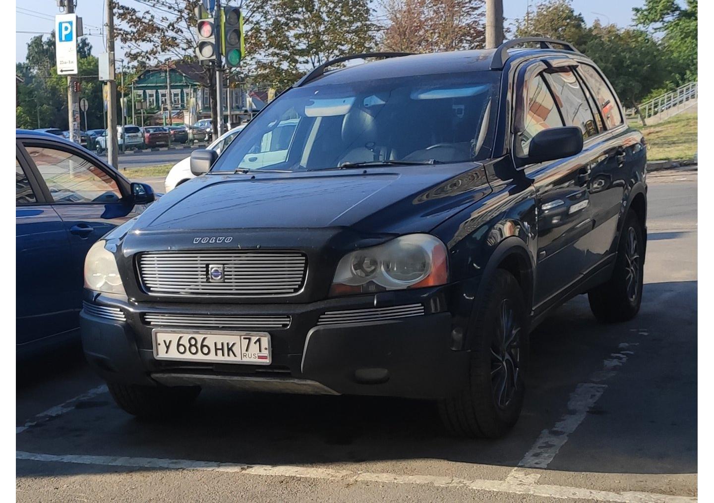 Автомобиль госномер У686НК71