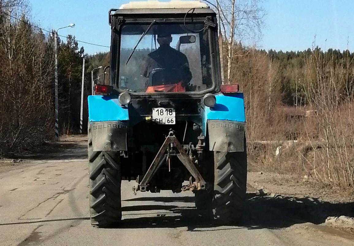 Автомобиль госномер 1818СН66