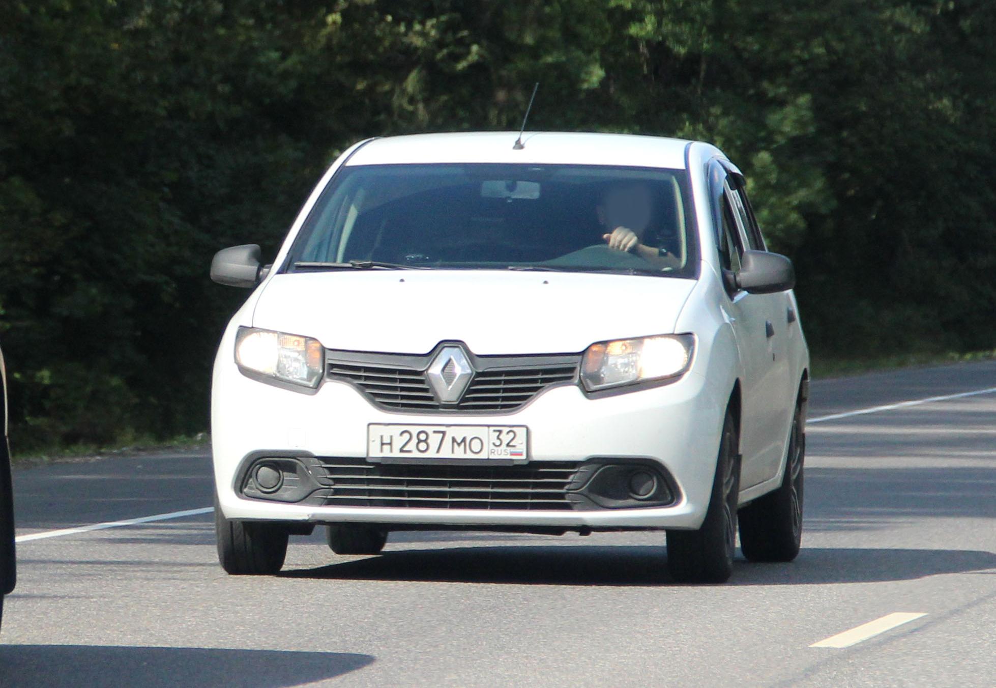 Автомобиль госномер Н287МО32