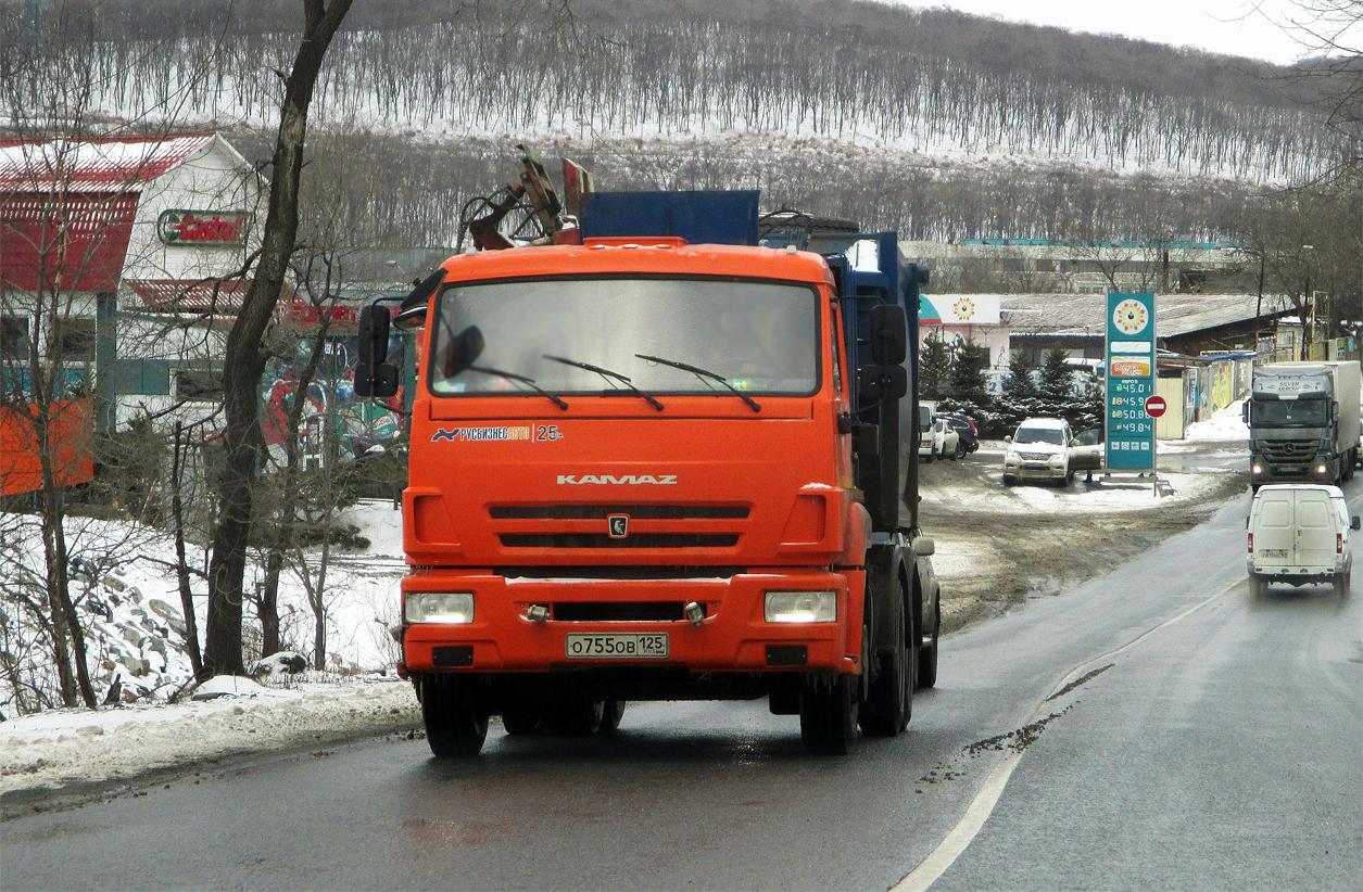 Автомобиль госномер О755ОВ125