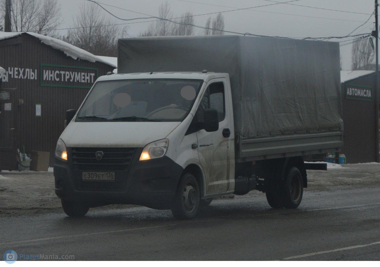 Автомобиль госномер С309ЕТ136