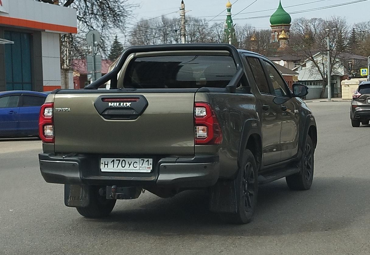 Автомобиль госномер Н170УС71