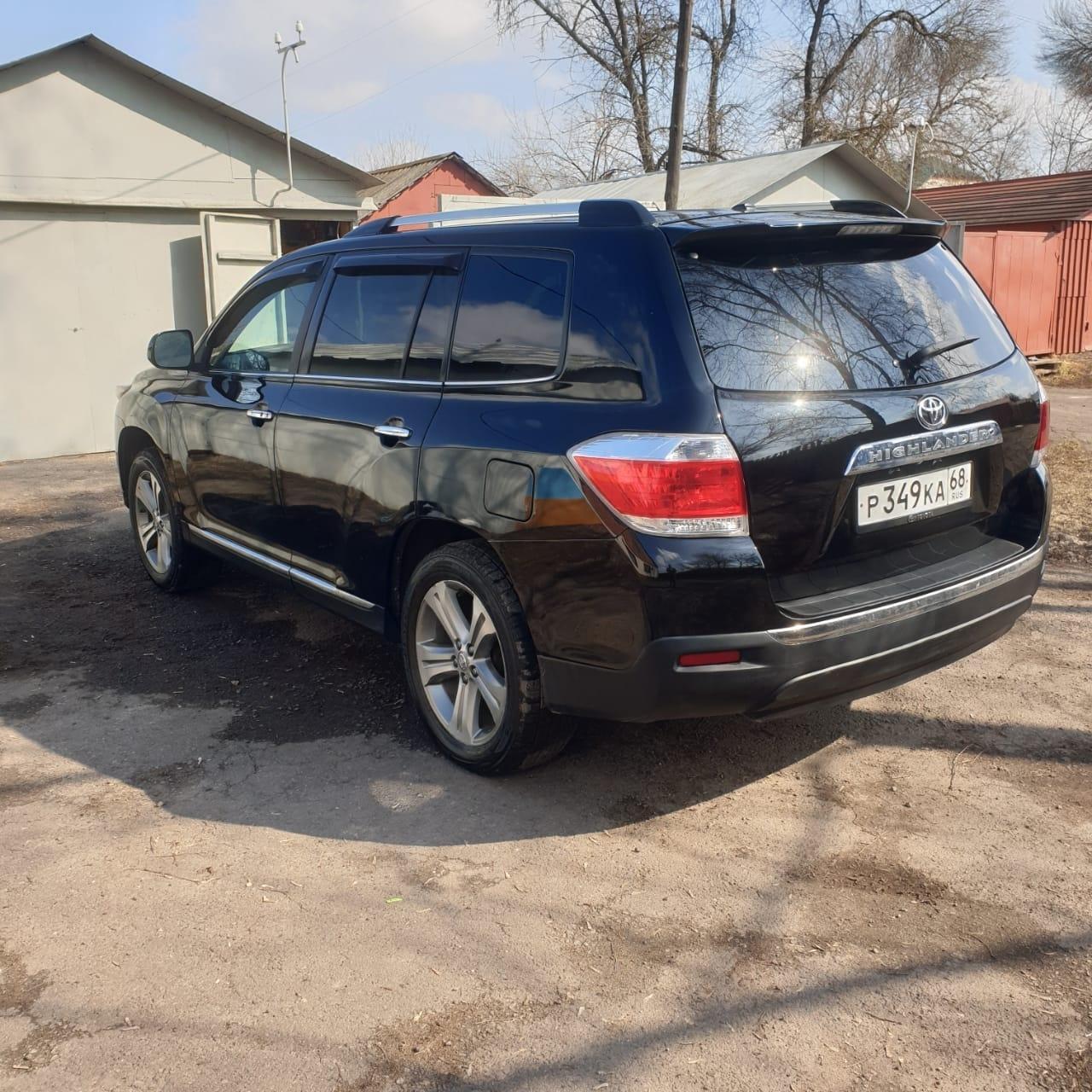 Автомобиль госномер Р349КА68