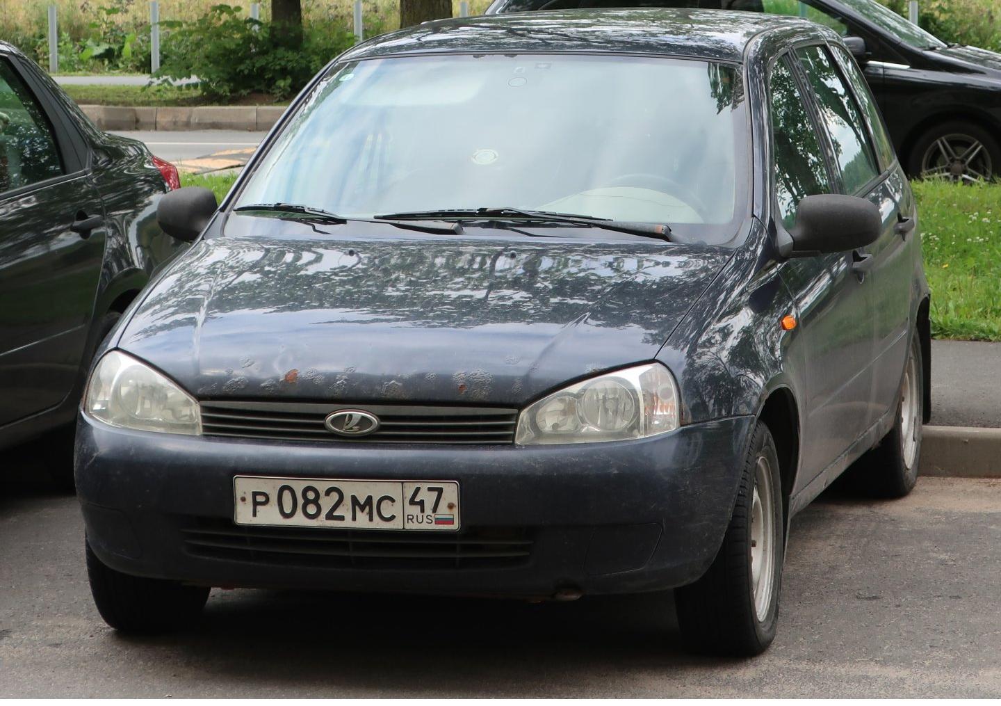 Автомобиль госномер Р082МС47