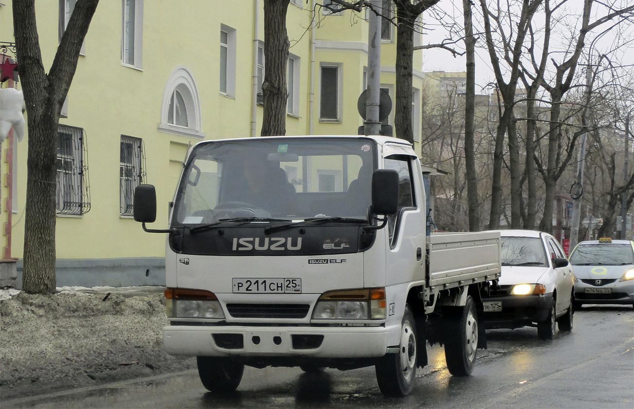 Автомобиль госномер Р211СН25